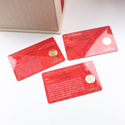 Omega Seamaster Aquaterra 231.10.39.21.57.001 87257832 SS AT Blue-Shell-Face Watch