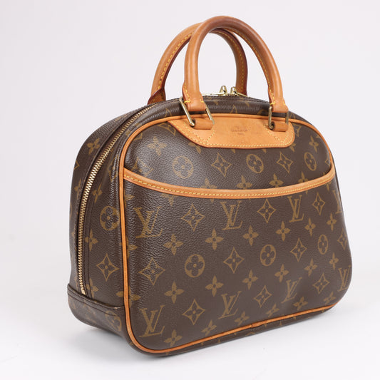 Louis Vuitton Monogram Canvas Trouville Handbag M42228