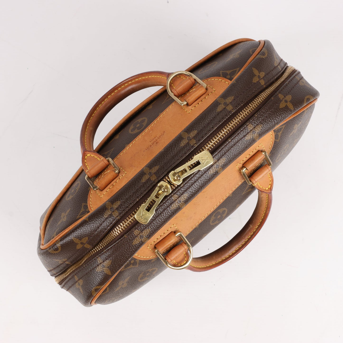 Louis Vuitton Monogram Canvas Trouville Handbag M42228