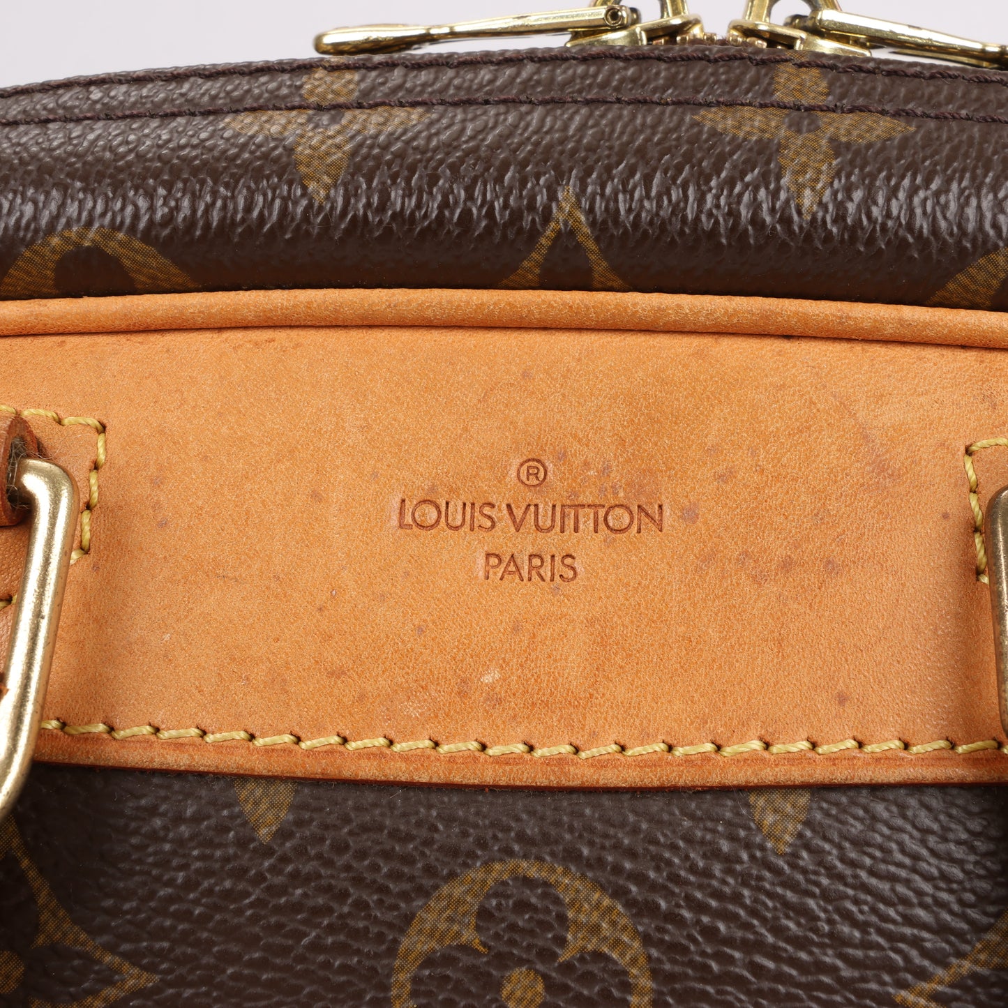 Louis Vuitton Monogram Canvas Trouville Handbag M42228