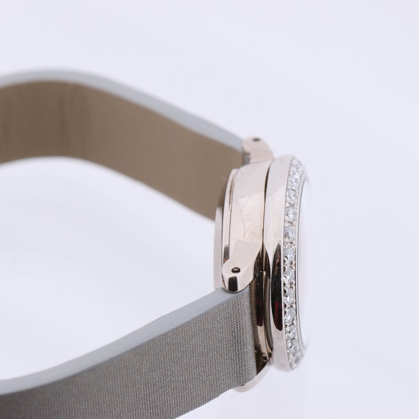 Blancpain Lady Bird 814 WG & Leather AT Silver-Face Watch N00062001 92R0A052A