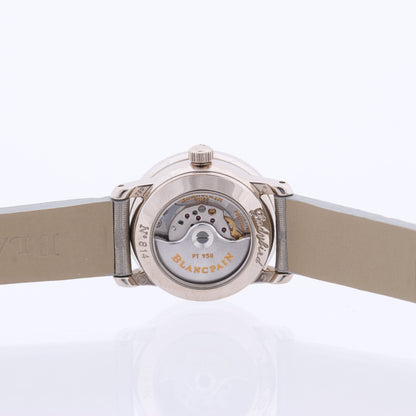 Blancpain Lady Bird 814 WG & Leather AT Silver-Face Watch N00062001 92R0A052A