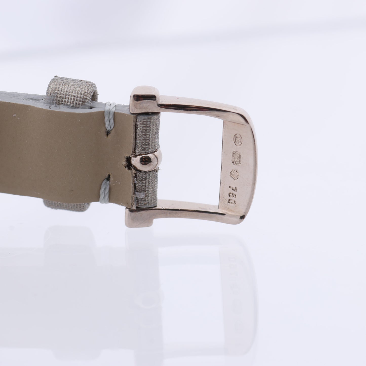 Blancpain Lady Bird 814 WG & Leather AT Silver-Face Watch N00062001 92R0A052A