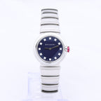 Bvlgari Lucea LU28S L4136 SS QZ Blue-Face Watch