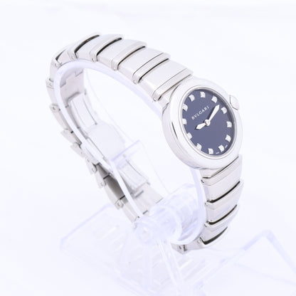 Montre Bvlgari Lucea LU28S L4136 SS QZ à cadran bleu
