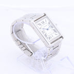 Cartier Tank Solo W5200028 3515780917TX SS AT Silver-Face Watch
