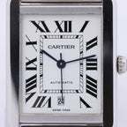 Cartier Tank Solo W5200028 3515780917TX SS AT Silver-Face Watch