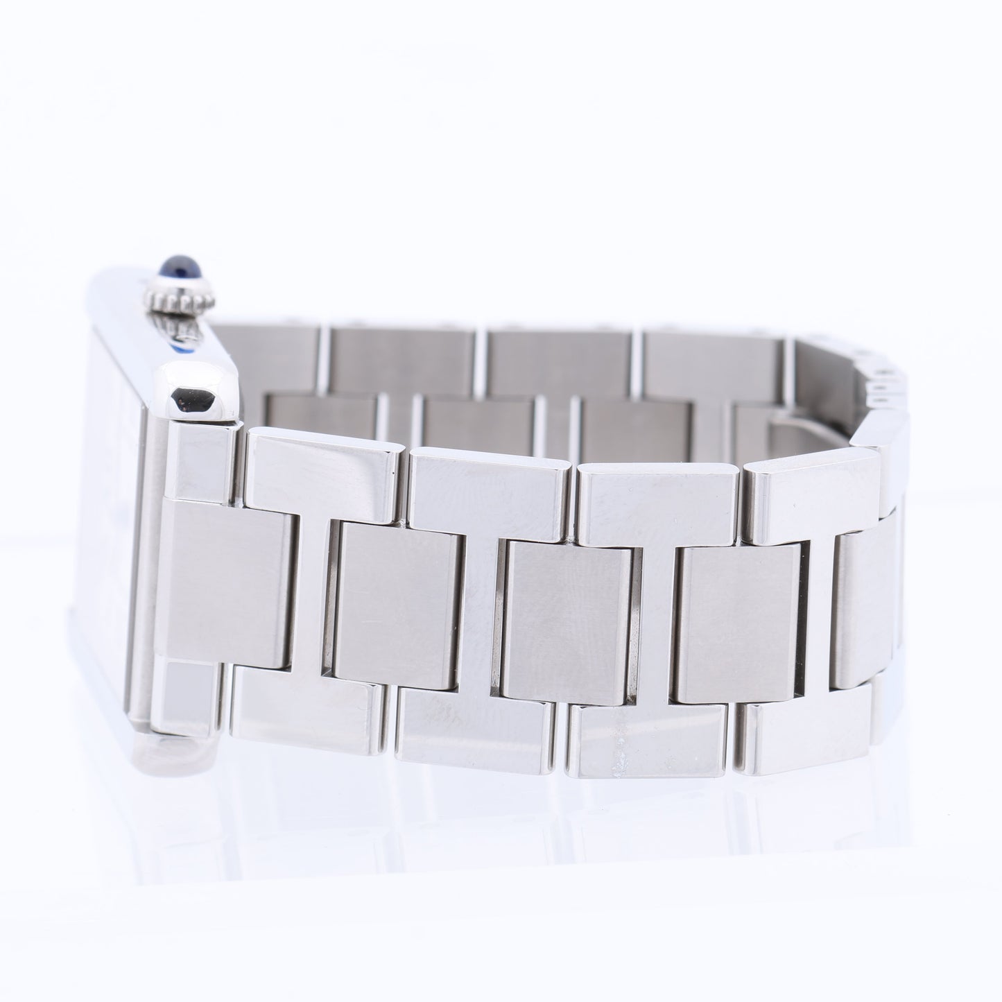 Montre Cartier Tank Solo W5200028 3515780917TX SS AT, cadran argenté