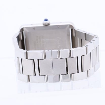 Cartier Tank Solo W5200028 3515780917TX SS AT Silver-Face Watch