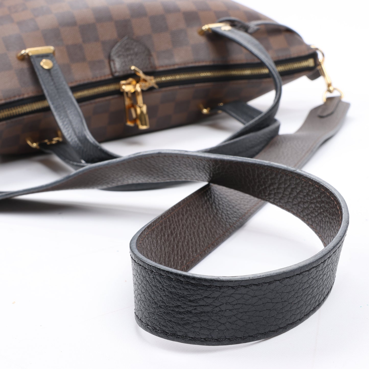 Louis Vuitton Damier Ebene Hyde Park Shoulder Bag N41014