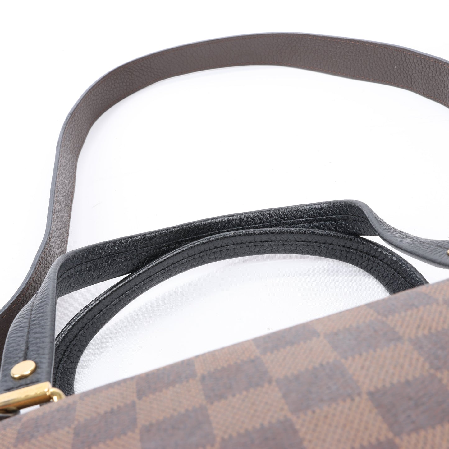 Louis Vuitton Damier Ebene Hyde Park Shoulder Bag N41014