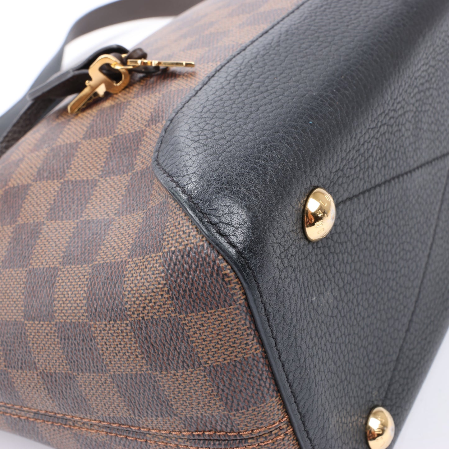 Louis Vuitton Damier Ebene Hyde Park Shoulder Bag N41014