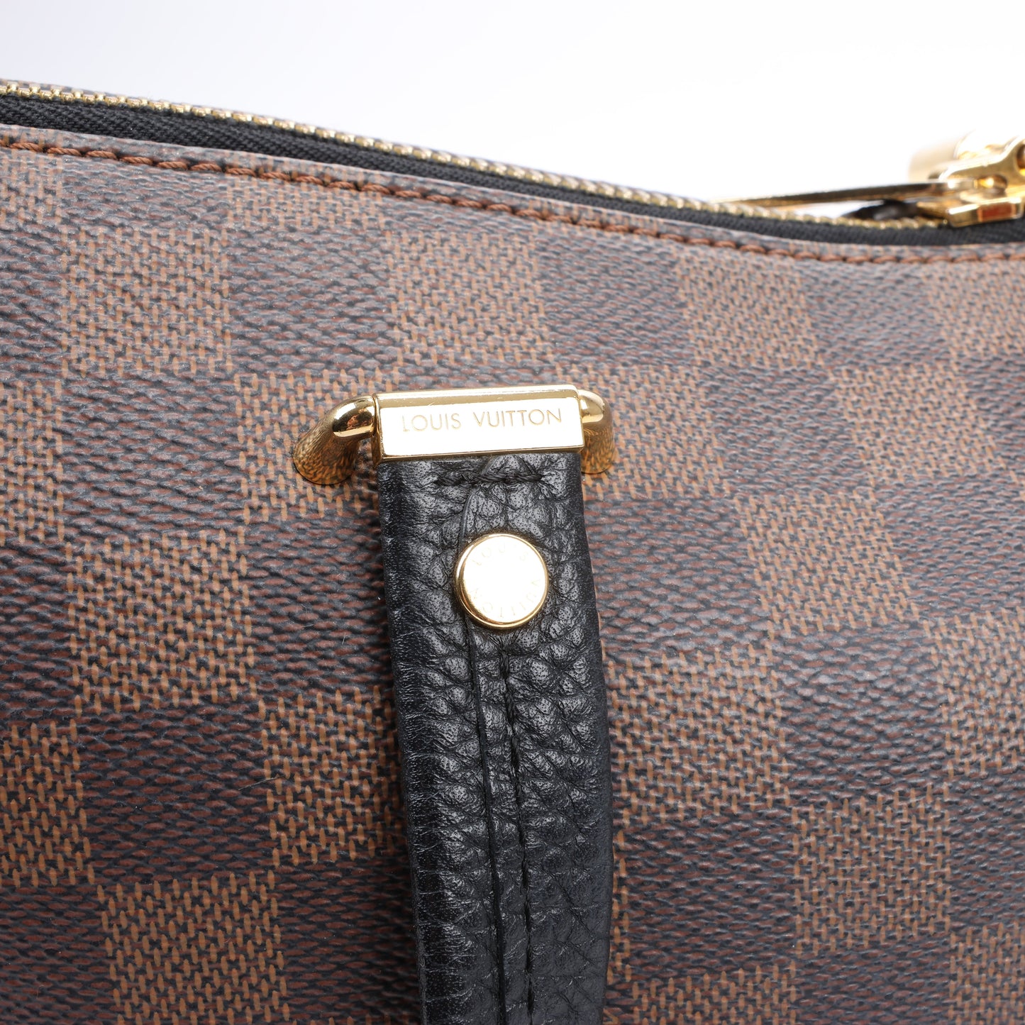 Louis Vuitton Damier Ebene Hyde Park Shoulder Bag N41014