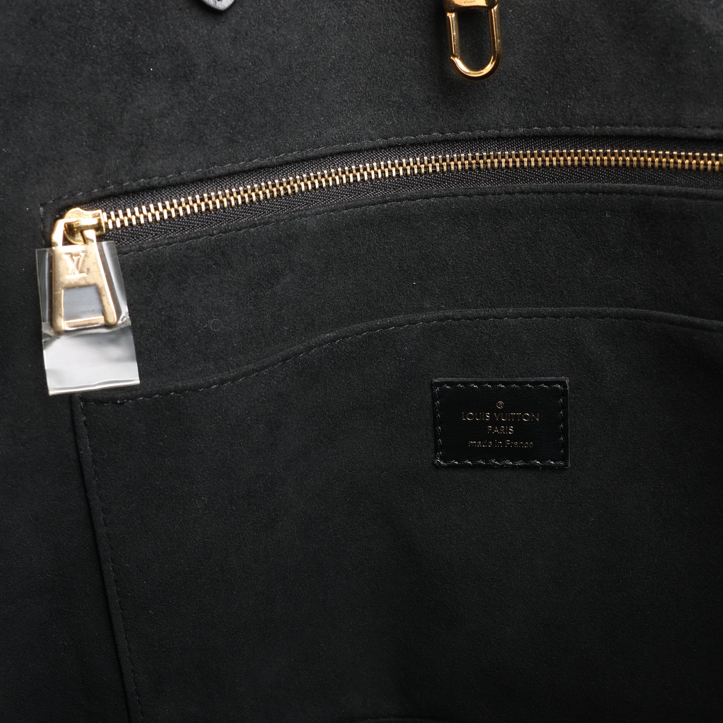 Sac à main Louis Vuitton Since 1854 OnTheGo GM noir et blanc M57207
