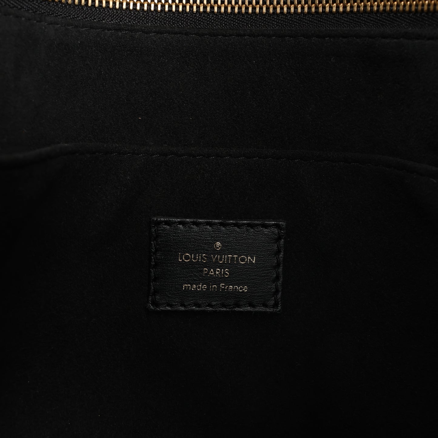 Sac à main Louis Vuitton Since 1854 OnTheGo GM noir et blanc M57207
