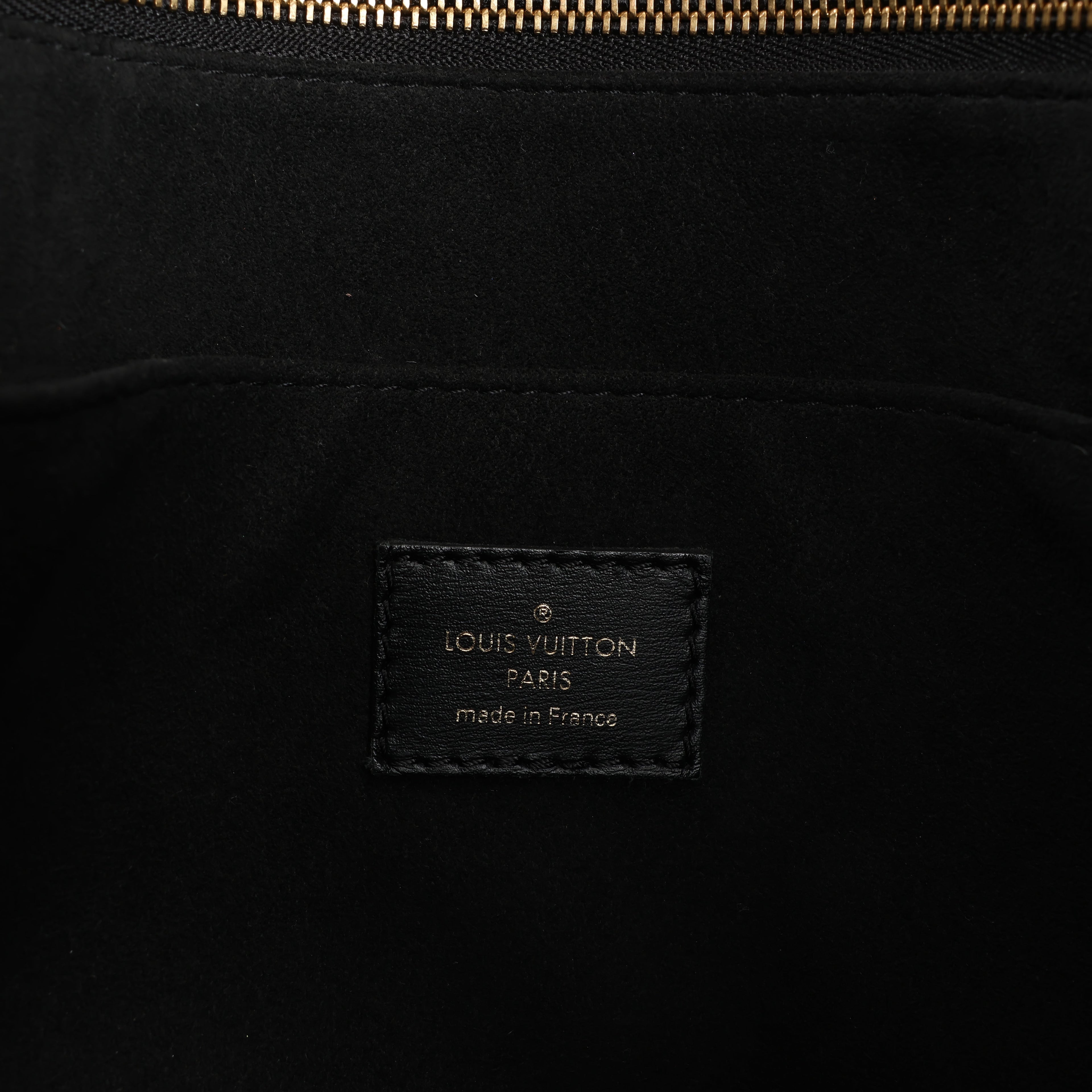 Bolso de mano Louis Vuitton Since 1854 OnTheGo GM en negro y blanco M57207