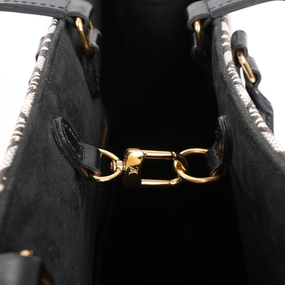 Sac à main Louis Vuitton Since 1854 OnTheGo GM noir et blanc M57207