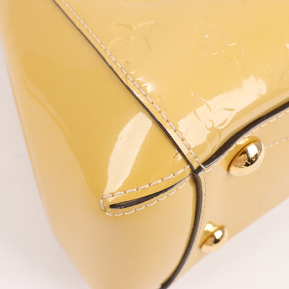 Sac à main Louis Vuitton Monogram Vernis Montaigne MM en jaune M50169