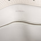 Balenciaga Hourglass Mock Croc Shoulder bag in White 671355