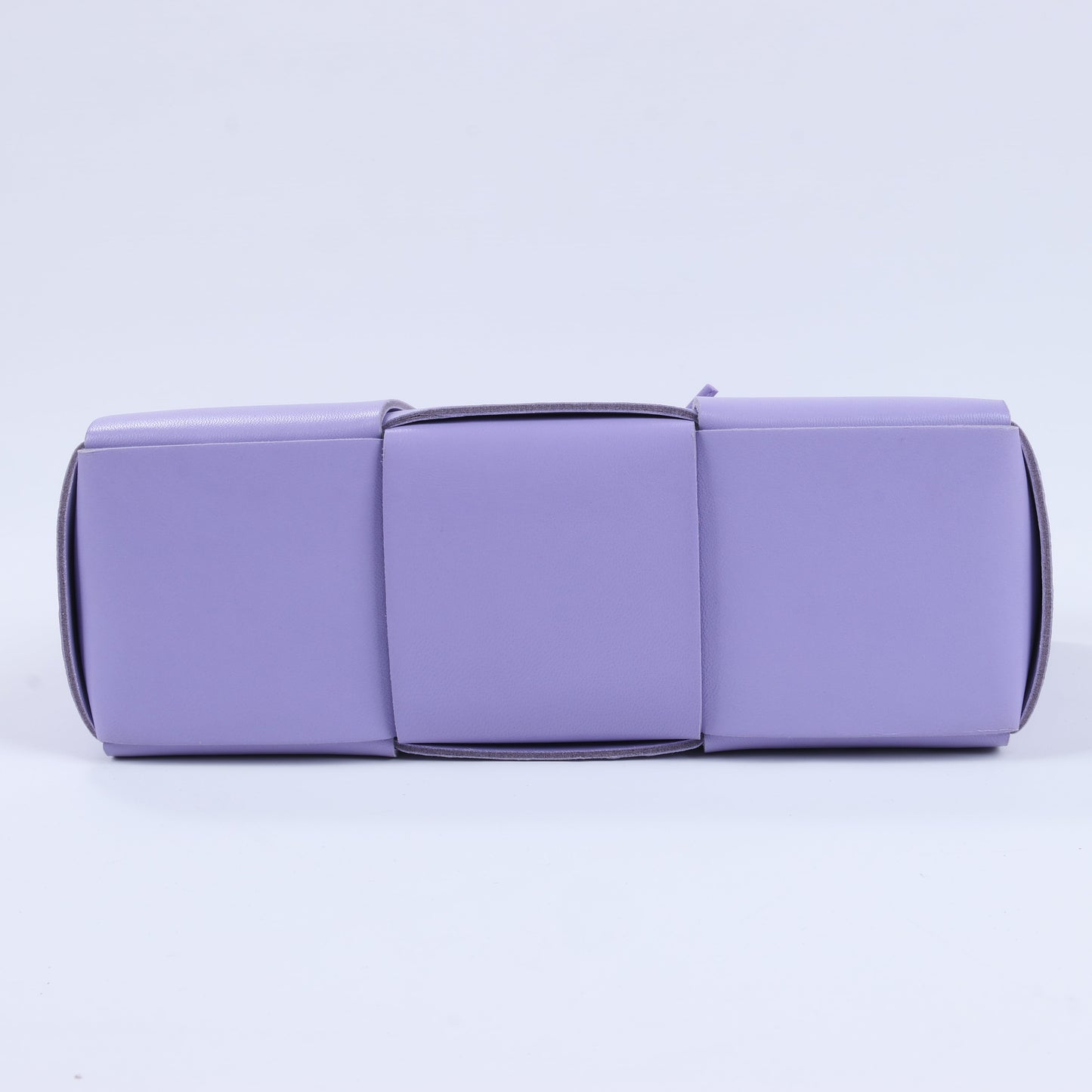 Bottega Veneta Nappa Maxi Intrecciato Small Arco 2Way Handbag in Purple