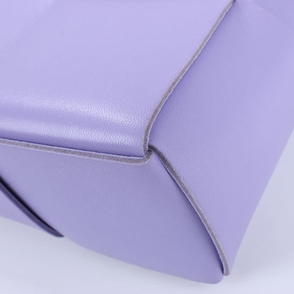 Bottega Veneta Nappa Maxi Intrecciato Small Arco 2Way Handbag in Purple