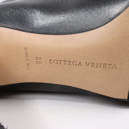 Bottines à talons Bottega Veneta LAVILLE en cuir noir, taille 38