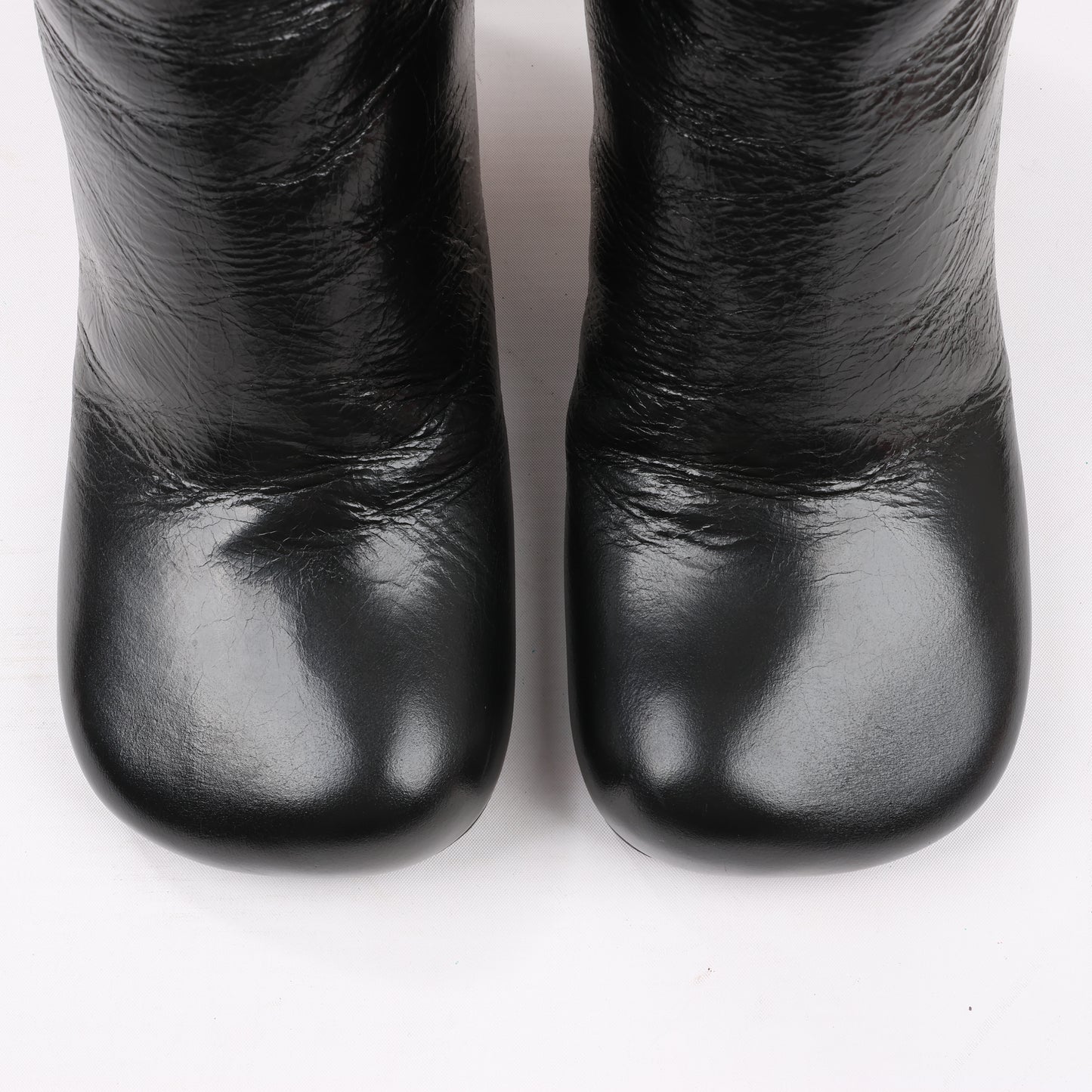 Bottines à talons Bottega Veneta LAVILLE en cuir noir, taille 38