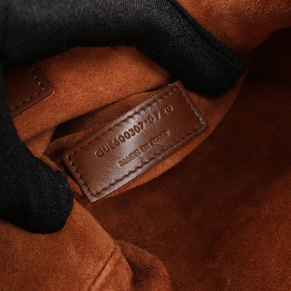 Sac à main Saint Laurent Paris Toy Shopping Mock Croc 2 voies marron 600307
