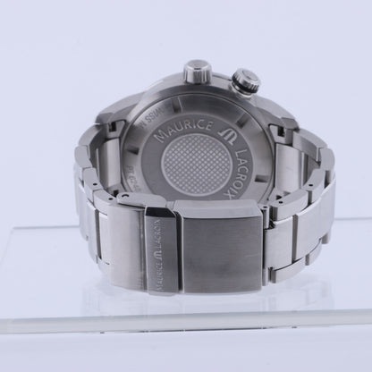Maurice Lacroix Pontos AU07707 SS AT Black Dial PT6248-SS002L-330 Watch