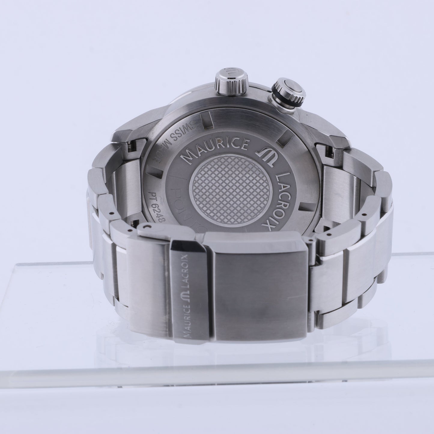 Montre Maurice Lacroix Pontos AU07707 SS AT Cadran Noir PT6248-SS002L-330