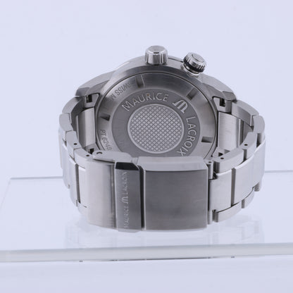 Montre Maurice Lacroix Pontos AU07707 SS AT Cadran Noir PT6248-SS002L-330