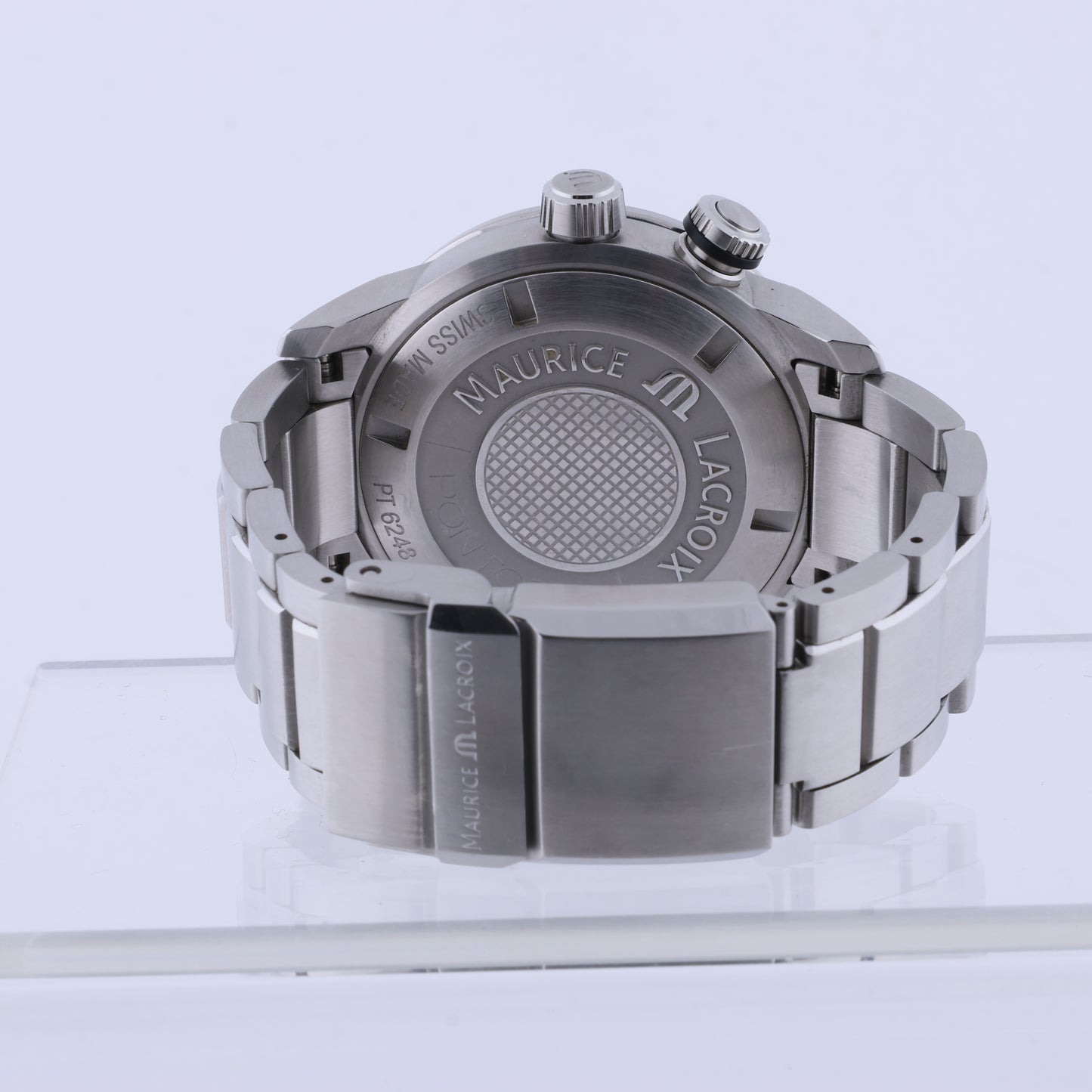 Maurice Lacroix Pontos AU07707 SS AT Black Dial PT6248-SS002L-330 Watch