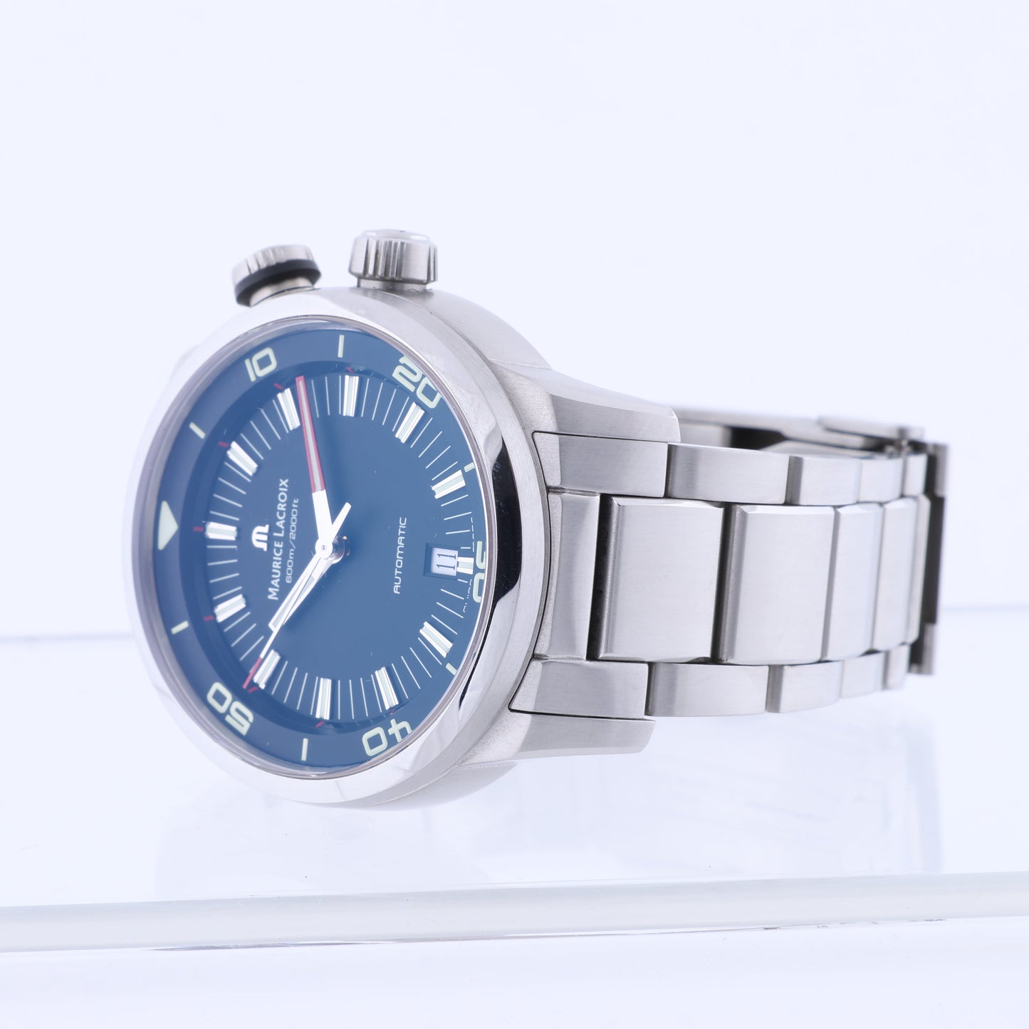 Montre Maurice Lacroix Pontos AU07707 SS AT Cadran Noir PT6248-SS002L-330