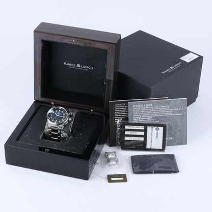 Maurice Lacroix Pontos AU07707 SS AT Black Dial PT6248-SS002L-330 Watch