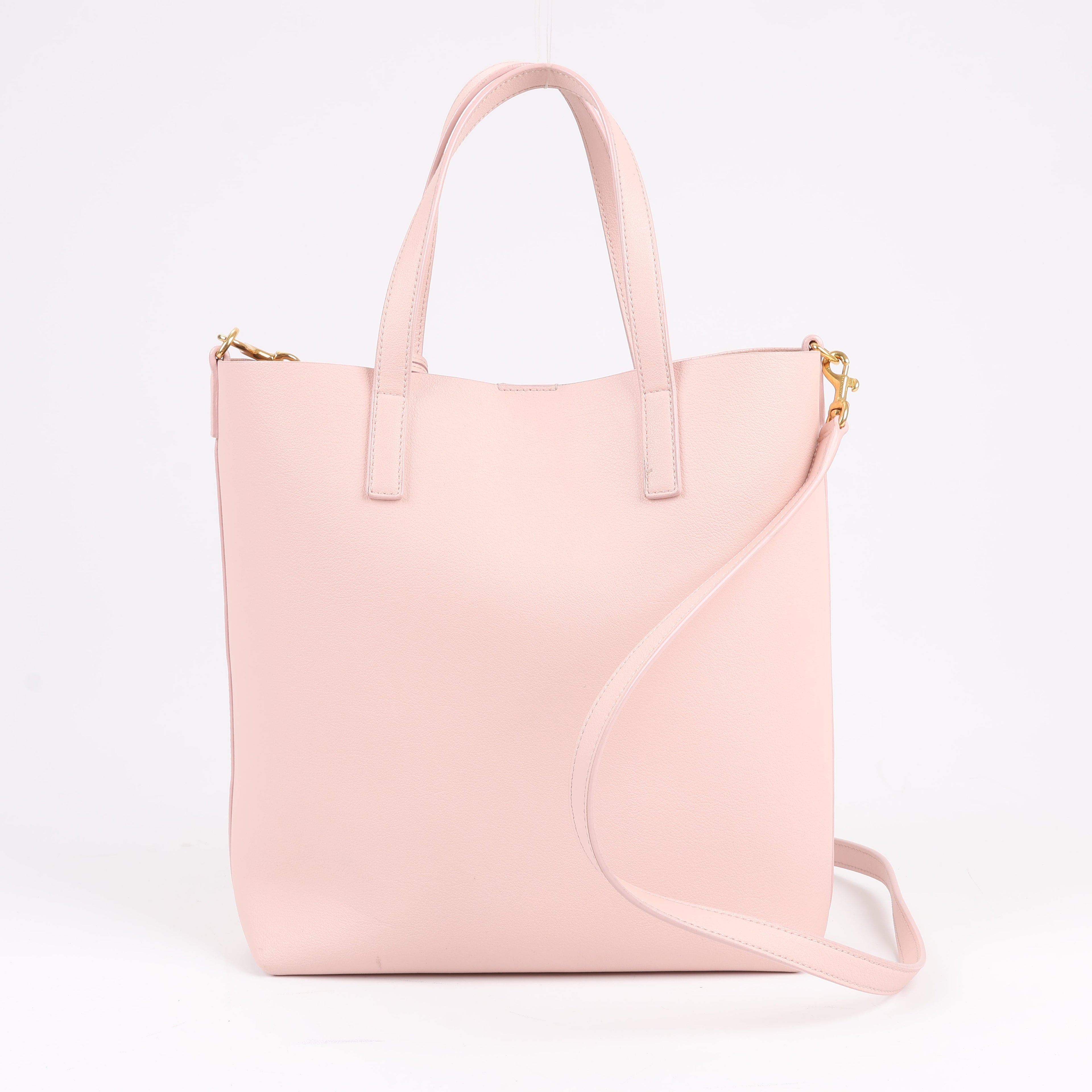 Saint Laurent Paris Toy Shopping Leather 2Way Handbag in Pink 498612