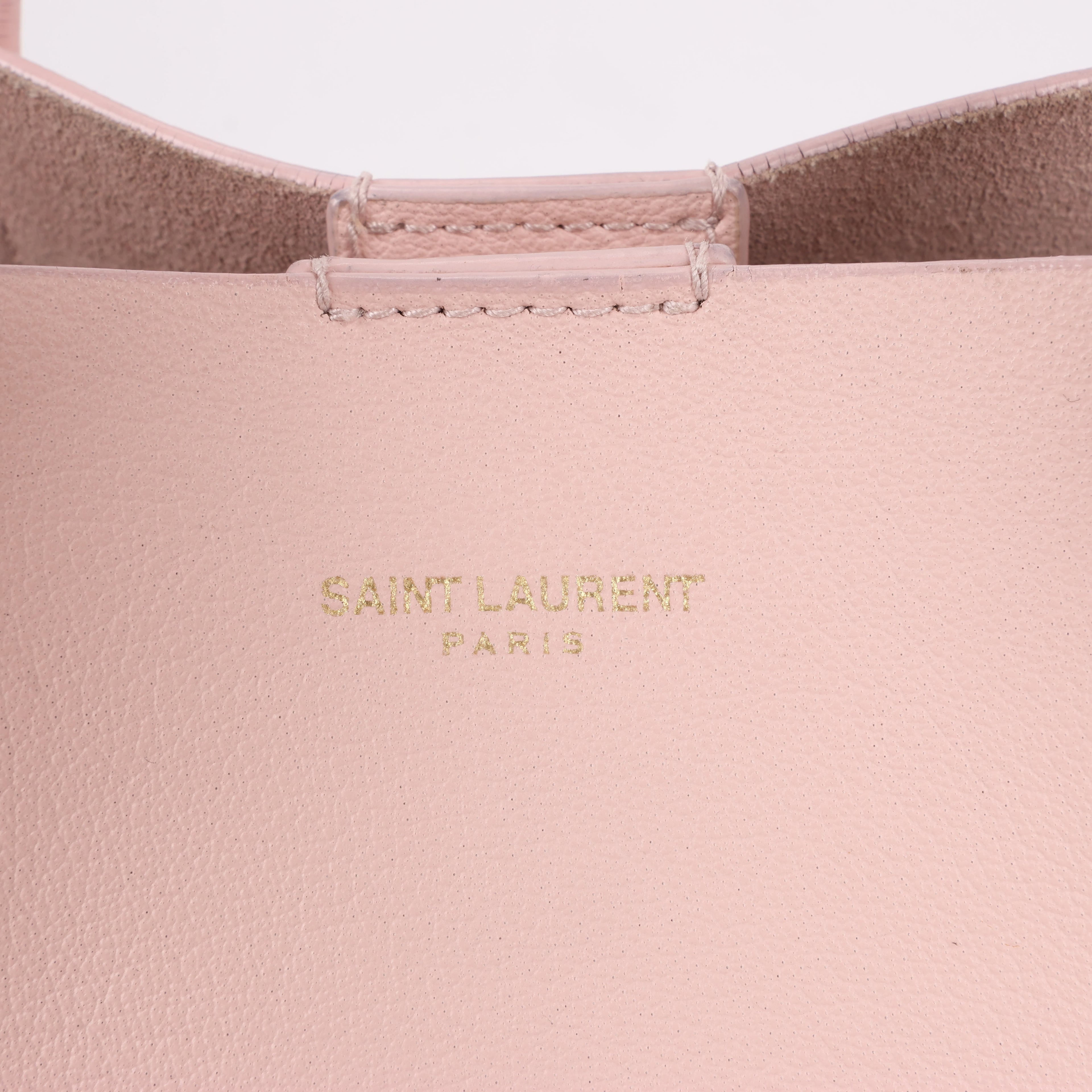 Saint Laurent Paris Toy Shopping Leather 2Way Handbag in Pink 498612