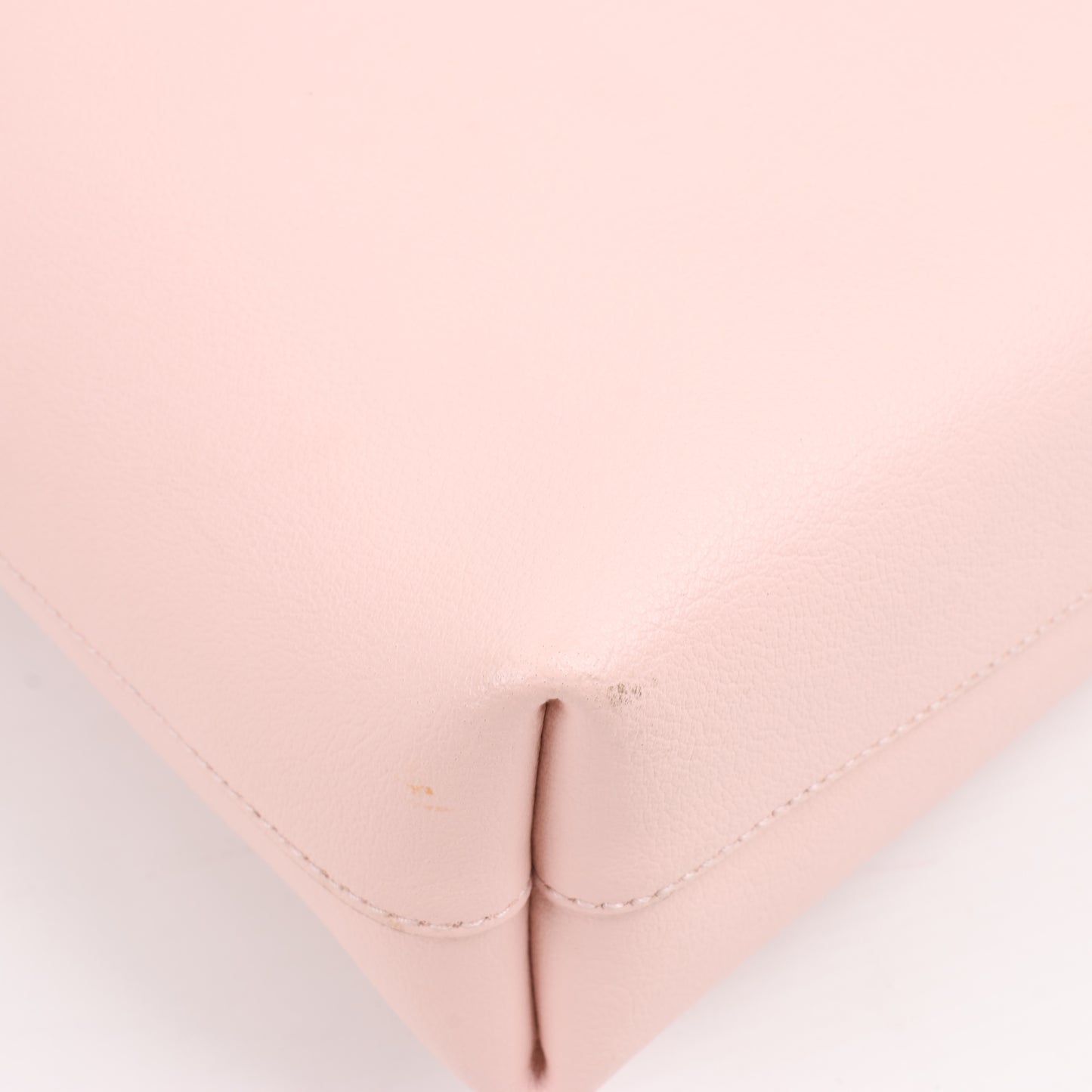 Sac à main en cuir Saint Laurent Paris Toy Shopping 2 voies, rose 498612