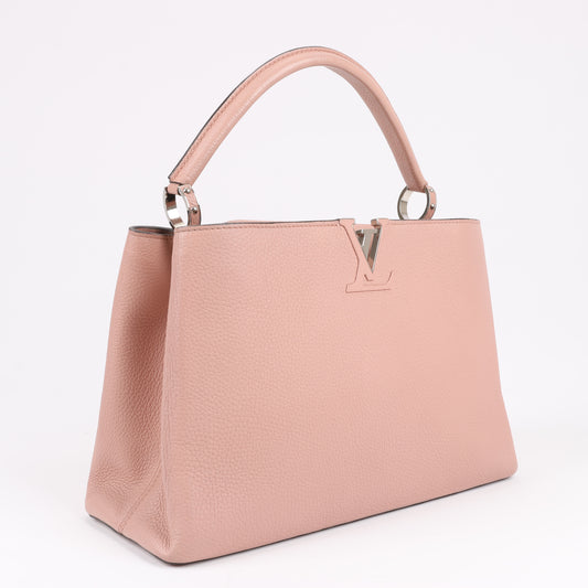 Louis Vuitton Parnassea Capucines MM Handbag in Pink M94471