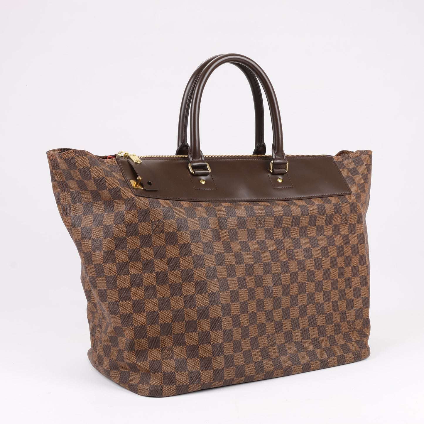 Louis Vuitton Damier Ebene Greenwich PM Handbag in Brown N41165