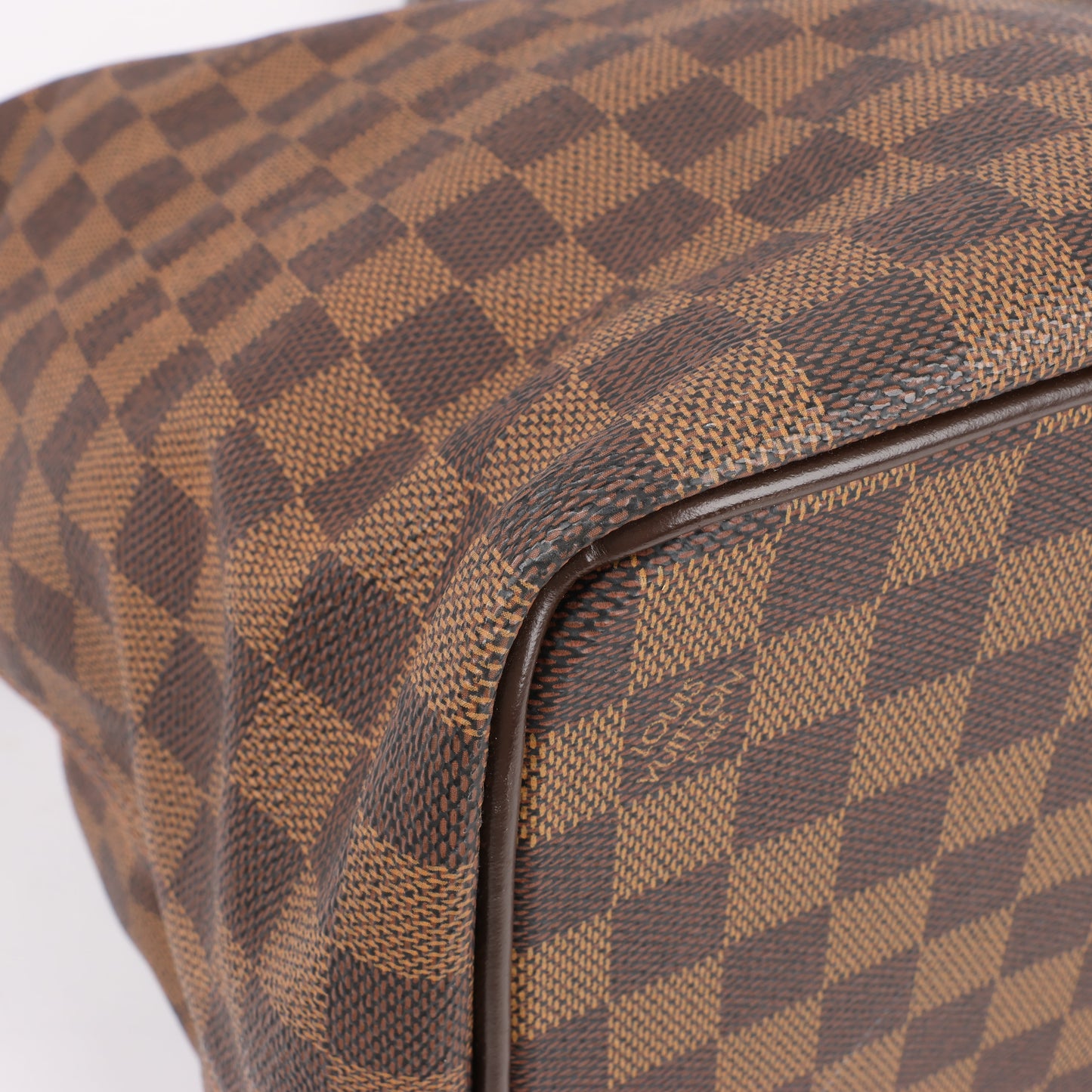 Louis Vuitton Damier Ebene Greenwich PM Handbag in Brown N41165