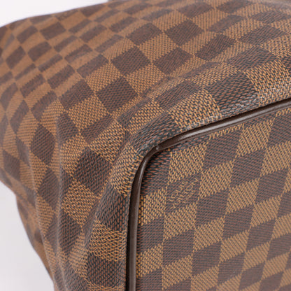 Louis Vuitton Damier Ebene Greenwich PM Handbag in Brown N41165