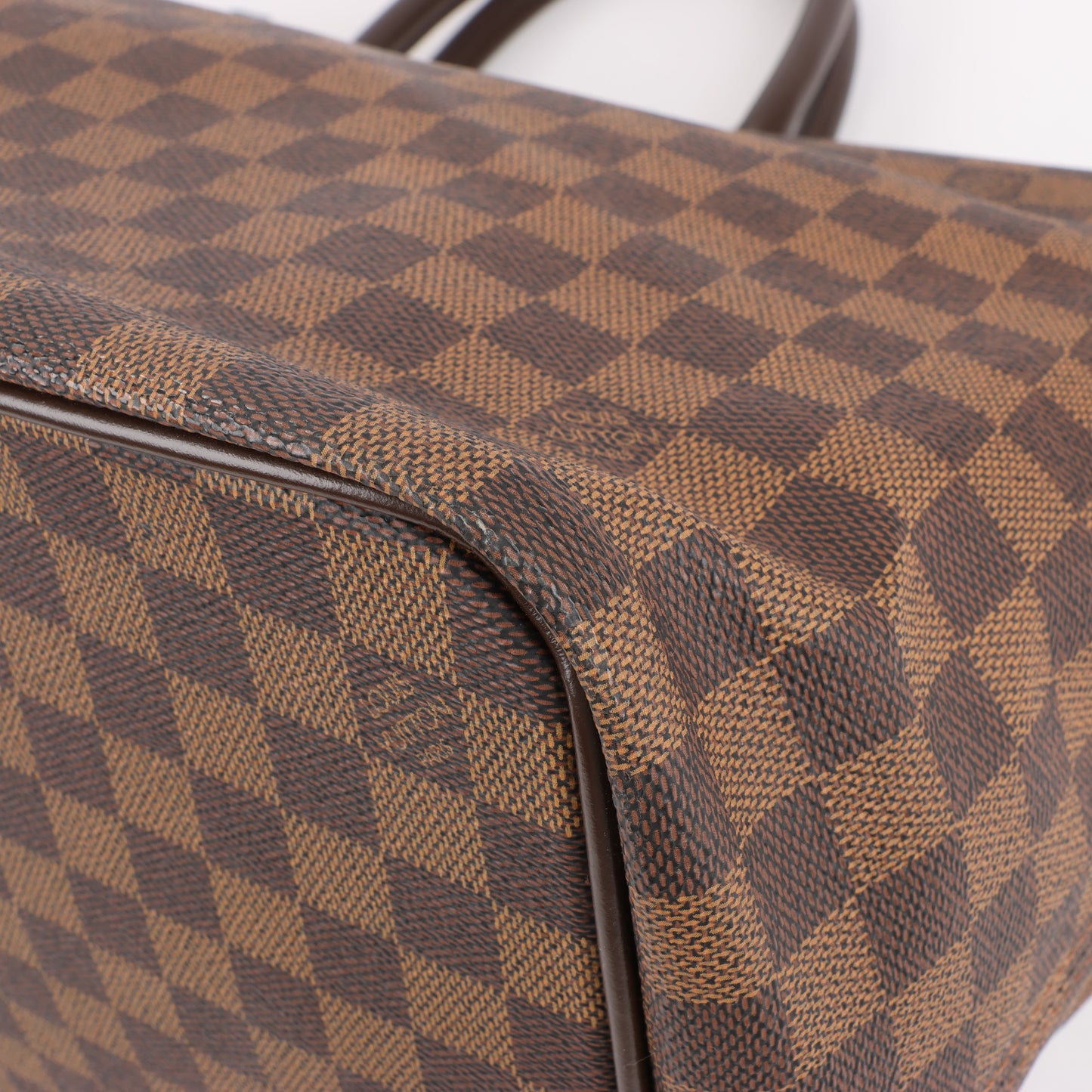 Louis Vuitton Damier Ebene Greenwich PM Handbag in Brown N41165