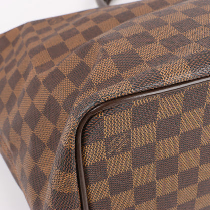 Louis Vuitton Damier Ebene Greenwich PM Handbag in Brown N41165