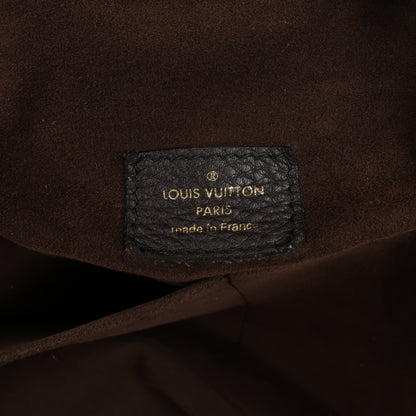 Louis Vuitton Monogram Mahina Leather Lunar GM Handbag in Brown M97052