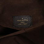 Louis Vuitton Monogram Mahina Leather Lunar GM Handbag in Brown M97052