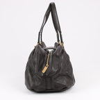 Louis Vuitton Monogram Mahina Leather Lunar GM Handbag in Brown M97052