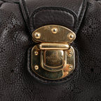 Louis Vuitton Monogram Mahina Leather Lunar GM Handbag in Brown M97052
