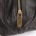Louis Vuitton Monogram Mahina Leather Lunar GM Handbag in Brown M97052