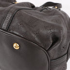 Louis Vuitton Monogram Mahina Leather Lunar GM Handbag in Brown M97052