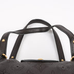 Louis Vuitton Monogram Mahina Leather Lunar GM Handbag in Brown M97052